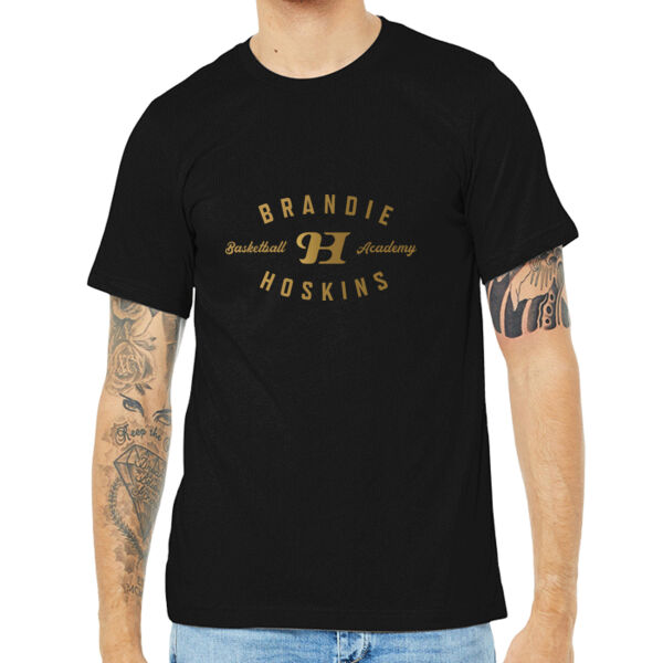 Brandie Hoskins Basketball Academy Printed - Unisex Heather CVC Short Sleeve Tee Thumbnail