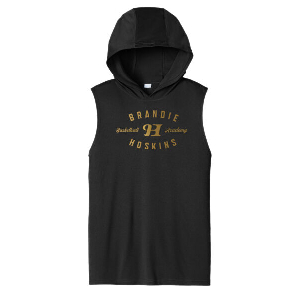 Brandie Hoskins Basketball Academy Printed - Competitor Sleeveless Hoodie Thumbnail