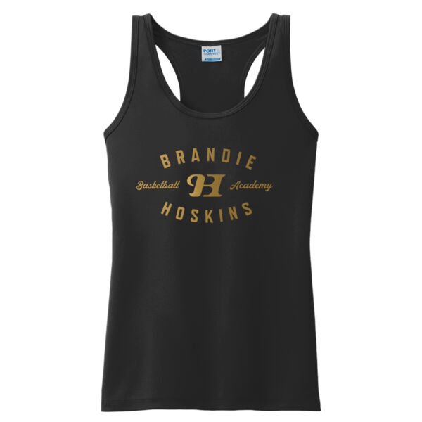 Brandie Hoskins Basketball Academy Printed - Ladies Performance Tank Thumbnail