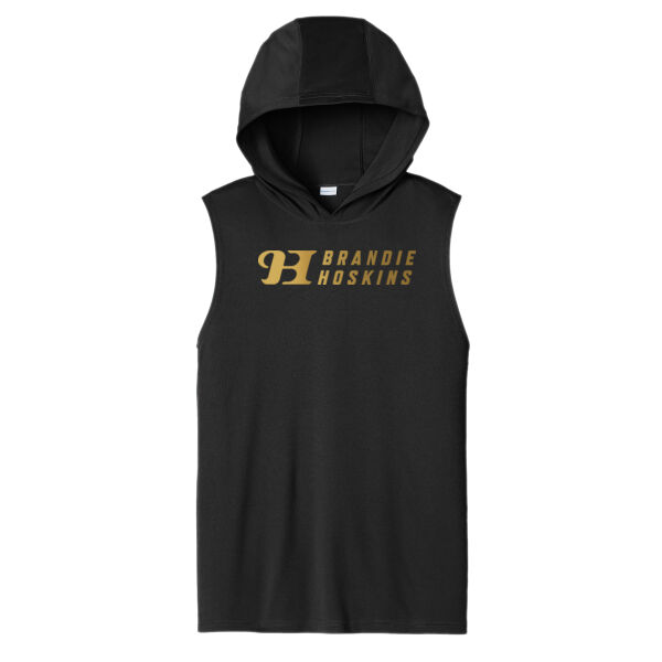Brandie Hoskins Basketball Academy Printed - Competitor Sleeveless Hoodie Thumbnail