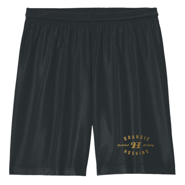 Brandie Hoskins Basketball Academy Printed - PosiCharge ® Mesh 7' Short Thumbnail